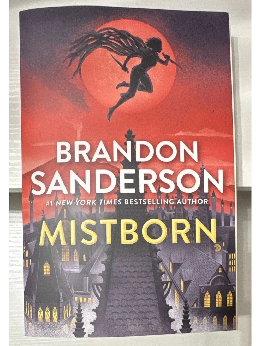 Mistborn by Brandon Sanderson - Paperback Novel, Book #1 in Trilogy - New